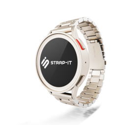 Strap-it® Fossil Gen 5e 44mm stalen band (sterrenlicht)