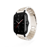 Strap-it® Xiaomi Amazfit GTS stalen band (sterrenlicht)