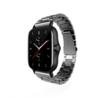Strap-it® Strap-it Amazfit GTS 3 stalen band (donkergrijs) Strap-it® Strap-it Amazfit GTS 3 stalen band (donkergrijs)