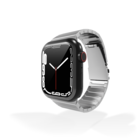 Strap-it® Strap-it Apple Watch luxe titanium bandje (zilver)