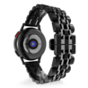 Strap-it® Strap-it Polar Ignite 3 duo stalen schakel bandje (zwart/zilver) Strap-it® Strap-it Polar Ignite 3 duo stalen schakel bandje (zwart/zilver)
