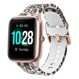 Strap-it® Lucky Leopard ID205L bandje