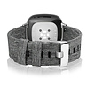 Strap-it® Strap-it Fitbit Sense geweven nylon gesp band (grijs mix) Strap-it® Strap-it Fitbit Sense geweven nylon gesp band (grijs mix)