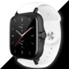 Strap-it® Strap-it Xiaomi Amazfit Bip lichtgevend siliconen bandje (wit) Strap-it® Strap-it Xiaomi Amazfit Bip lichtgevend siliconen bandje (wit)