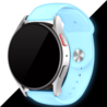 Strap-it® Strap-it Amazfit GTR 2 lichtgevend siliconen bandje (blauw) Strap-it® Strap-it Amazfit GTR 2 lichtgevend siliconen bandje (blauw)