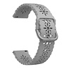 Strap-it® Strap-it Amazfit GTS 2 siliconen bandje met patroon (grijs) Strap-it® Strap-it Amazfit GTS 2 siliconen bandje met patroon (grijs)