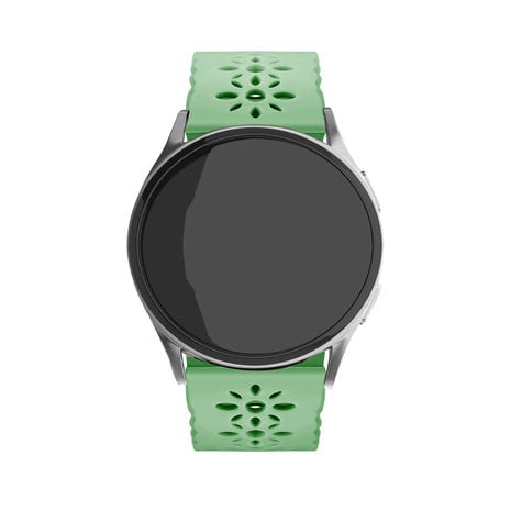 Strap-it® Strap-it Samsung Galaxy Watch 5 40mm siliconen bandje met patroon (groen) Strap-it® Strap-it Samsung Galaxy Watch 5 40mm siliconen bandje met patroon (groen)