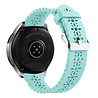 Strap-it® Strap-it Samsung Galaxy Watch 4 44mm siliconen bandje met patroon (blue sea green) Strap-it® Strap-it Samsung Galaxy Watch 4 44mm siliconen bandje met patroon (blue sea green)
