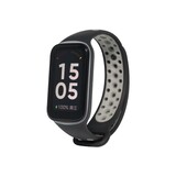 Strap-it® Xiaomi Redmi Smart Band 2 sport bandje (zwart/grijs)