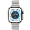 Strap-it® Strap-it Apple Watch stalen loop bandje (zilver) Strap-it® Strap-it Apple Watch stalen loop bandje (zilver)
