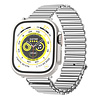 Strap-it® Strap-it Apple Watch stalen loop bandje (zilver) Strap-it® Strap-it Apple Watch stalen loop bandje (zilver)