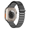 Strap-it® Strap-it Apple Watch stalen loop bandje (zwart) Strap-it® Strap-it Apple Watch stalen loop bandje (zwart)
