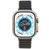 Strap-it® Strap-it Apple Watch stalen loop bandje (zwart) Strap-it® Strap-it Apple Watch stalen loop bandje (zwart)