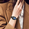 Strap-it® Strap-it Fitbit Versa 4 stalen loop bandje (zwart) Strap-it® Strap-it Fitbit Versa 4 stalen loop bandje (zwart)