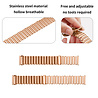 Strap-it® Strap-it Amazfit GTS 2 stalen loop bandje (rosé goud) Strap-it® Strap-it Amazfit GTS 2 stalen loop bandje (rosé goud)