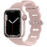 Apple Watch silicone chain band (roze)