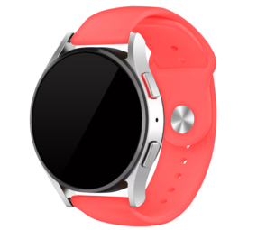Strap-it® Samsung Galaxy Watch 3 41mm lichtgevend siliconen bandje (rood)