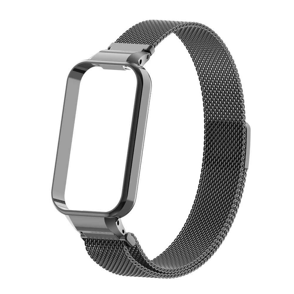 Strap-it® Strap-it Xiaomi Redmi Smart Band 2 Milanese band (zwart)