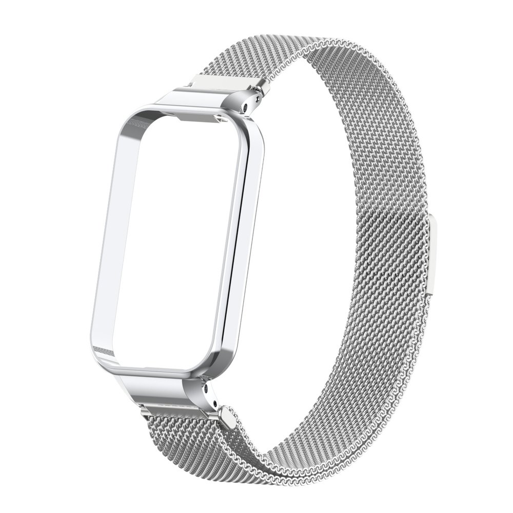 Strap-it® Strap-it Xiaomi Redmi Smart Band 2 Milanese band (zilver)