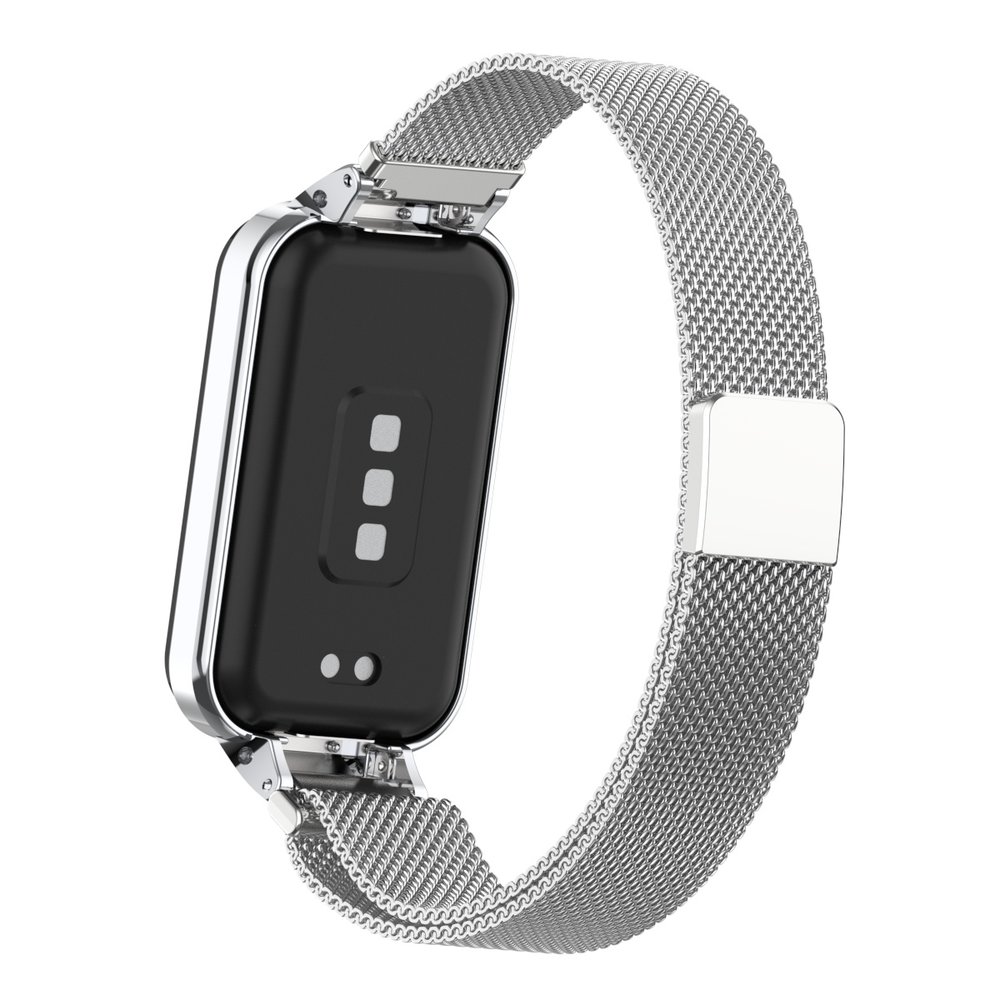 Strap-it® Strap-it Xiaomi Redmi Smart Band 2 Milanese band (zilver)