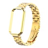Strap-it® Strap-it Xiaomi Redmi Smart Band 2 stalen band (goud) Strap-it® Strap-it Xiaomi Redmi Smart Band 2 stalen band (goud)