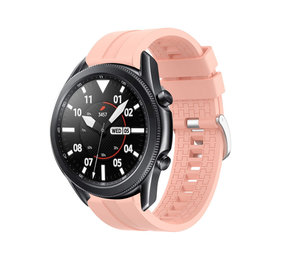 Strap-it® Samsung Galaxy Watch 3 45mm extreme silicone band (roze)