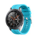 Strap-it® Samsung Galaxy Watch 46mm extreme silicone band (lichtblauw)