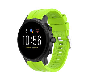 Strap-it® Fossil Gen 5 extreme silicone band (lime)