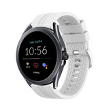 Strap-it® Fossil Gen 5e 44mm extreme silicone band (wit)
