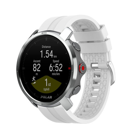Strap-it® Strap-it Polar Grit X extreme silicone band (wit)
