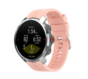 Strap-it® Polar Grit X extreme silicone band (roze)