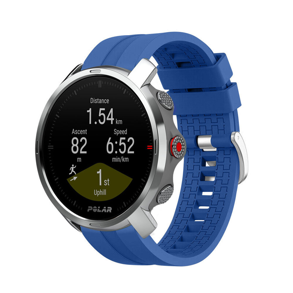 Strap-it® Strap-it Polar Grit X extreme silicone band (blauw)