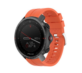 Strap-it® Polar Grit X Pro extreme silicone band (oranje)
