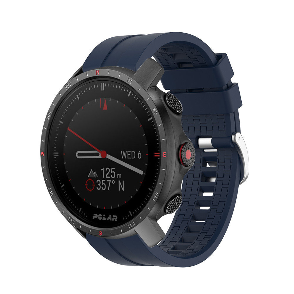 Strap-it® Strap-it Polar Grit X Pro extreme silicone band (donkerblauw)