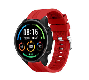 Strap-it® Xiaomi Mi Watch extreme silicone band (rood)