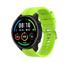 Strap-it® Xiaomi Mi Watch extreme silicone band (lime)