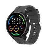 Strap-it® Xiaomi Mi Watch extreme silicone band (donkergrijs)