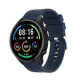Strap-it® Xiaomi Mi Watch extreme silicone band (donkerblauw)