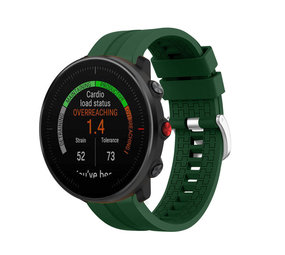 Strap-it® Polar Vantage M extreme silicone band (legergroen)