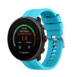 Strap-it® Polar Vantage M extreme silicone band (lichtblauw)