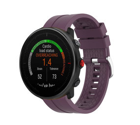 Strap-it® Polar Vantage M extreme silicone band (paars)