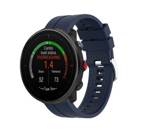 Strap-it® Polar Vantage M extreme silicone band (donkerblauw)