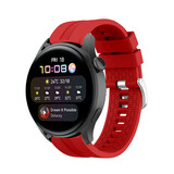 Strap-it® Huawei Watch 3 (Pro) extreme silicone band (rood)