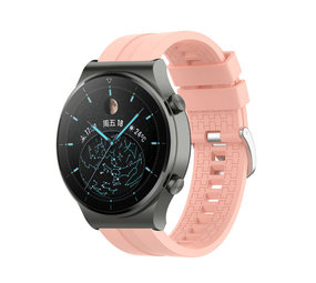 Strap-it® Huawei Watch GT 2 Pro extreme silicone band (roze)
