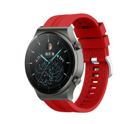 Strap-it® Huawei Watch GT 2 Pro extreme silicone band (rood)