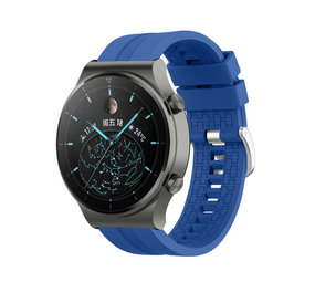 Strap-it® Huawei Watch GT 2 Pro extreme silicone band (blauw)