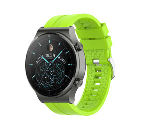 Strap-it® Huawei Watch GT 2 Pro extreme silicone band (lime)