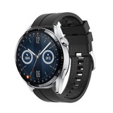 Strap-it® Huawei Watch GT 3 46mm extreme silicone band (zwart)