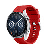 Strap-it® Strap-it Huawei Watch GT 3 46mm extreme silicone band (rood) Strap-it® Strap-it Huawei Watch GT 3 46mm extreme silicone band (rood)