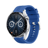 Strap-it® Huawei Watch GT 3 46mm extreme silicone band (blauw)